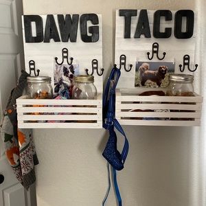 Custom treat/leash/harness/whatever holders